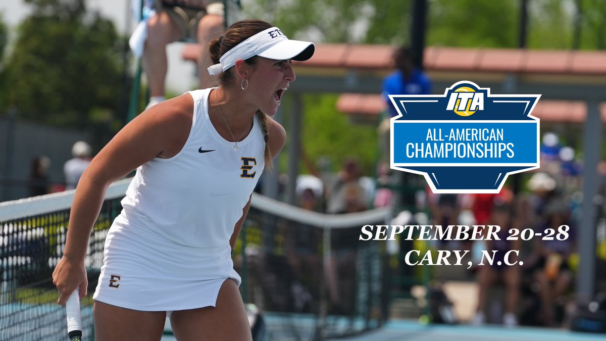 Good luck to Julia Millan as she competes at the @ita_tennis All-American Championships this weekend in Cary, North Carolina! 

#GoBucs | #ETSUTough