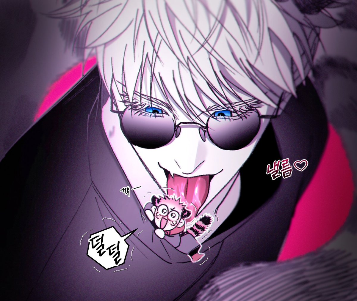 애기호랑이맛😋🩵🩷