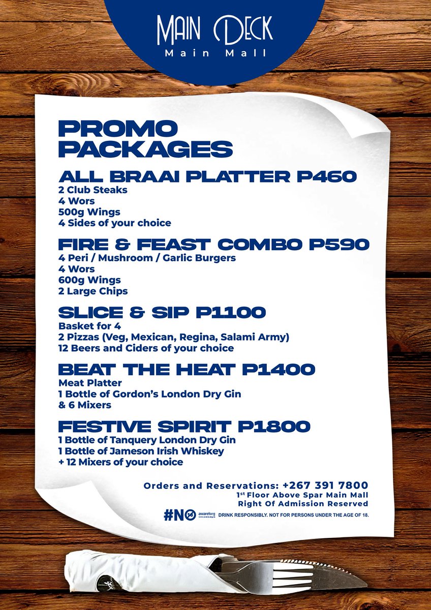 Friday On Deck tonight at Main Deck Main Mall!

Let’s rock! 🎚️🎛️🔊