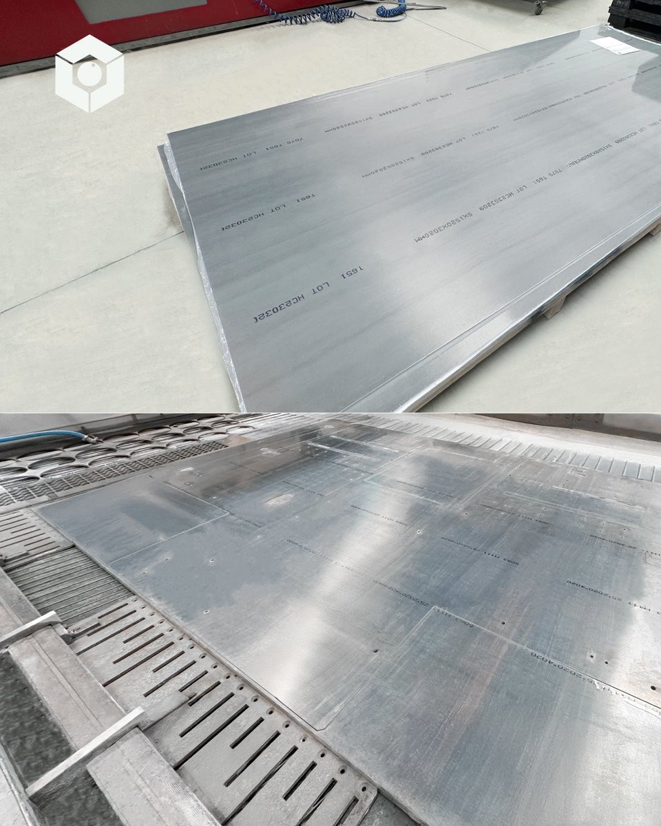 PolyLanema's tweet photo. See how we transform a simple aluminium plate into a precision part through waterjet cutting!

#Lanema #LANEMAGROUP #CustomCutting #Aluminum #EfficientCutting #ProjectOptimization #PrecisionCut #waterjetcutting #waterjetcut https://t.co/njR3onaxw1