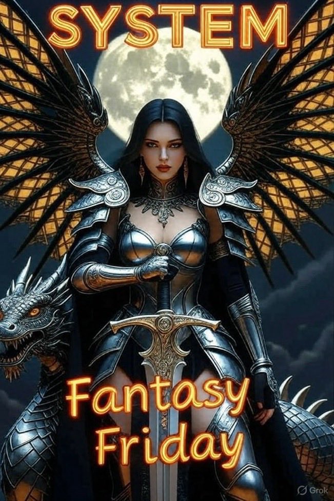 ‼️SYSTEM FANTASY FRIDAY‼️ 

Theme ‼️FANTASY WARRIORS ❤️ ‼️

QT and show us your Fantasy Warriors‼️

‼️Happy Friday, fun day! Inventing, creating, mixing, sharing and tagging your favorite Fantasy Warrior Art😁‼️

All Welcome to Join✨️