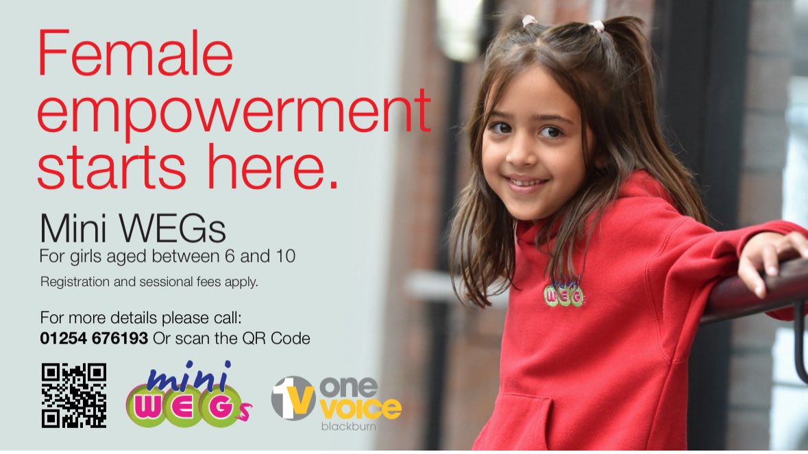 Together, we break barriers, shatter glass ceilings, and set new standards. Ready to make history? 
Join our Mini WEGs (West End Girls) now by calling 01254 676193.
🔥 #RiseAndShine #empoweredgirlsunite💪 #blackburn #wegs #femaleempowerment