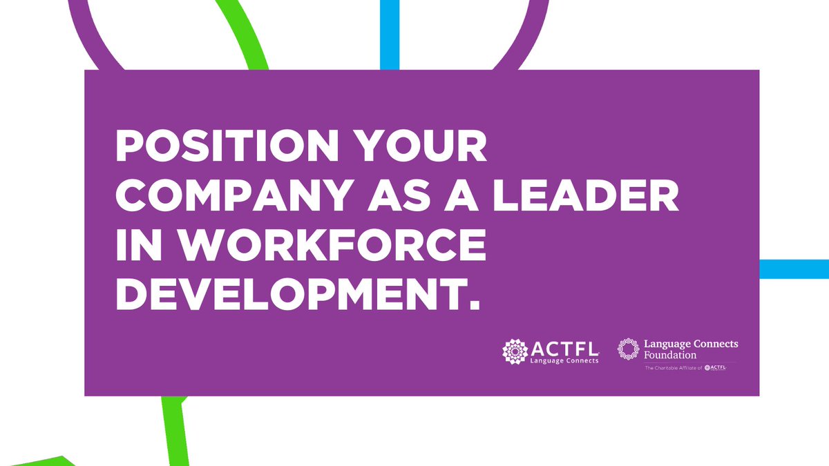 Languages fuel innovation, collaboration &amp; growth in today’s workforce.

The Making Languages Our Business: 2026 Report is coming soon—position your company as a leader by sponsoring this landmark study.

🔗 Review sponsorship opportunities: languageconnectsfoundation.org/making-languag…