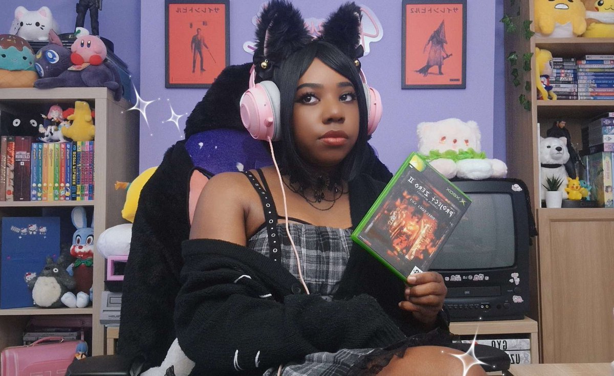 Marzcakez's tweet image. 💫🍰[LIVE NOW]🍰💫

I&apos;m so excited for the Fatal Frame 2 Remake that I have to go back to the original! I&apos;m now LIVE on Twitch playing FATAL FRAME 2 DIRECTORS CUT on Xbox 🖤

✨ twitch.tv/marzcakez ✨
#FatalFrame2 #FATALFRAMEIIREMAKE