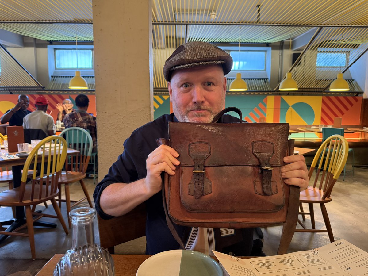 I thought this (and the MacBook inside!) lost forever. Thank you honest stranger and Julian at Waterloo Lost Property.