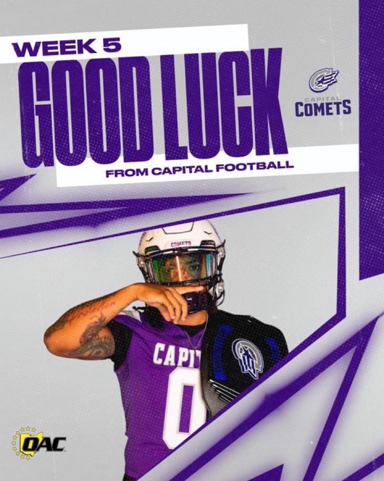 Thank you <a href="/Coachcalexander/">Charles Alexander</a> <a href="/CapitalU_FB/">Capital University Football</a> for the love!

#AGTG