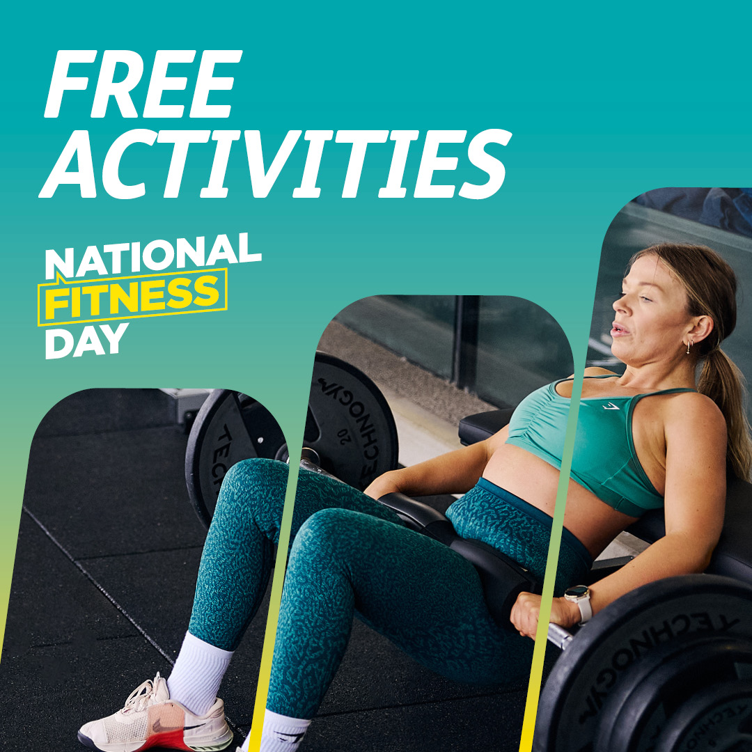 Join us on Wednesday 24 September for National Fitness Day! We have free activities and gym access throughout the day 💪

Find out more ➡️ brnw.ch/21wVV13