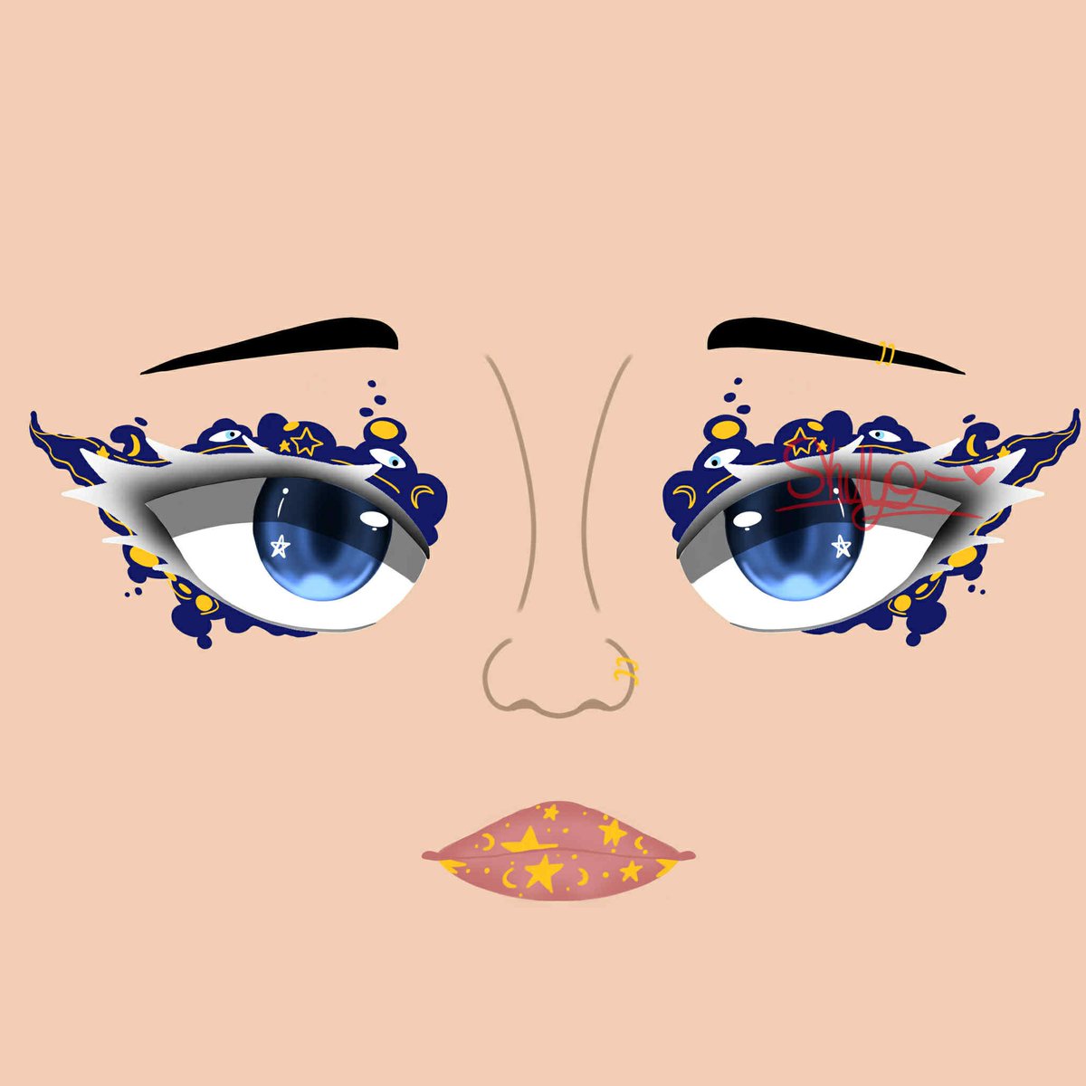 7skull_crusher7's tweet image. New roblox face I made! :3
#robloxface #roblox