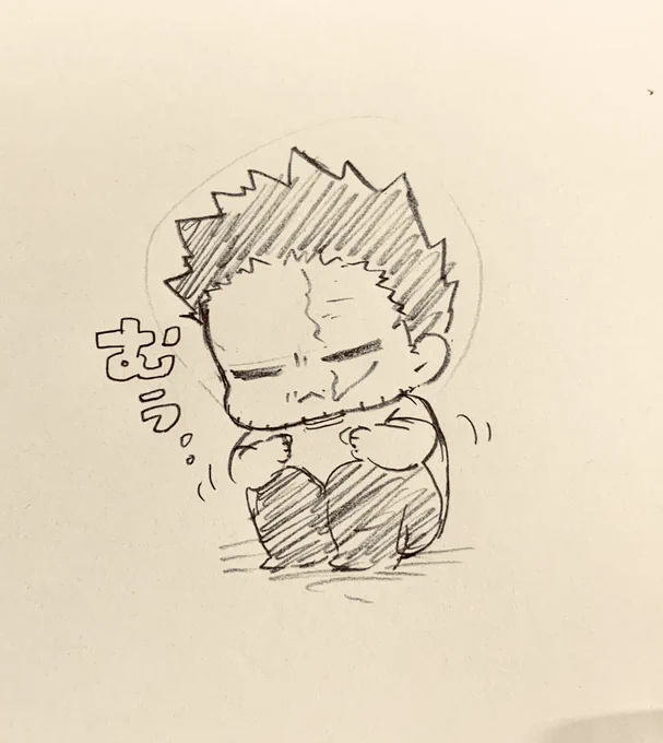 昨日描いたら可愛かった🔥さん 