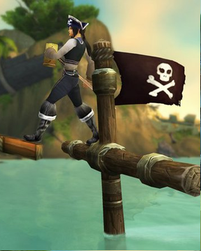 Warcraft_DE's tweet photo. Ahoy Matrosen, es ist Piratentag! Trefft euch mit Schreckenskapitänin DeMeza in der Beutebucht für eine kleine Überraschung! 🏴‍☠️ https://t.co/UWPeLrnkbV