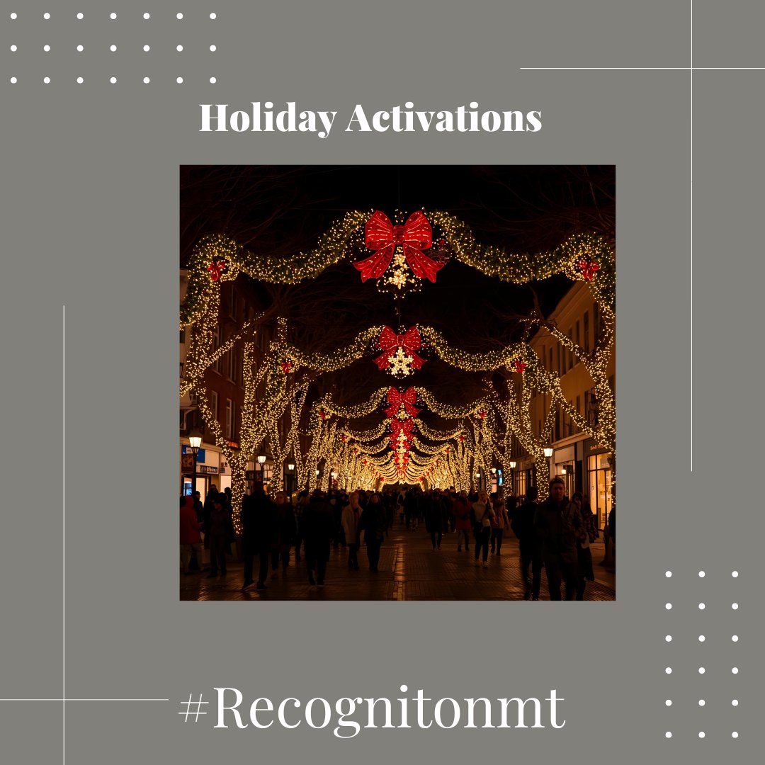 Recognitionmt's tweet image. Holiday activations? We sleigh them. 🎅✨
Recognition Model &amp;amp; Talent is staffing festive, on-brand talent for retail, pop-ups &amp;amp; more — nationwide.
Book your holiday team now before the calendar fills! 🎁

#EventStaffing #HolidayPromo #RecognitionTalent
