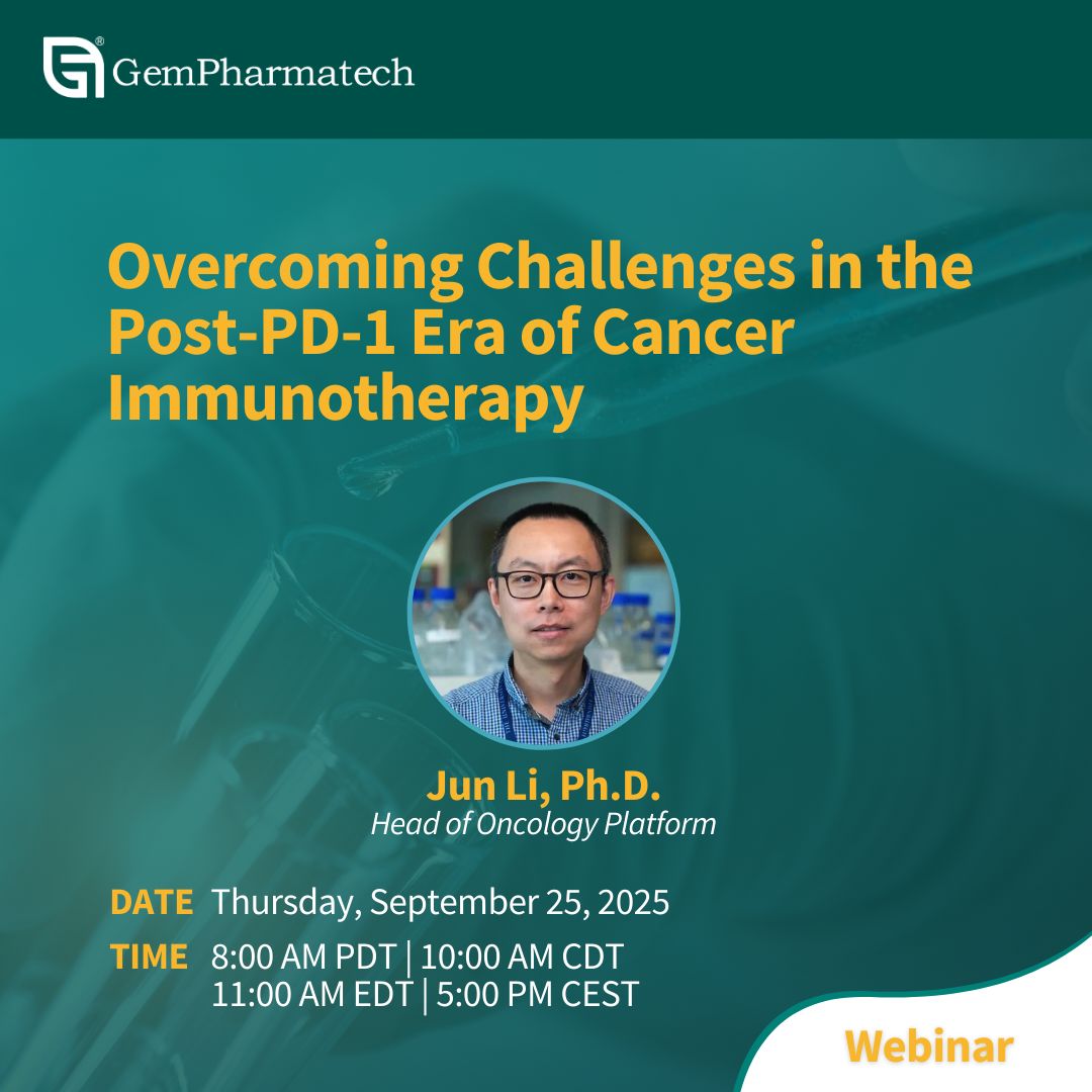 Immune checkpoint inhibitors targeting PD-1 have revolutionized #cancertreatment. Join our upcoming #webinar as we explore how researchers can navigate the complexities of the post-PD1 landscape through optimized strategies and validated in vivo platforms: buff.ly/jdmqSiy