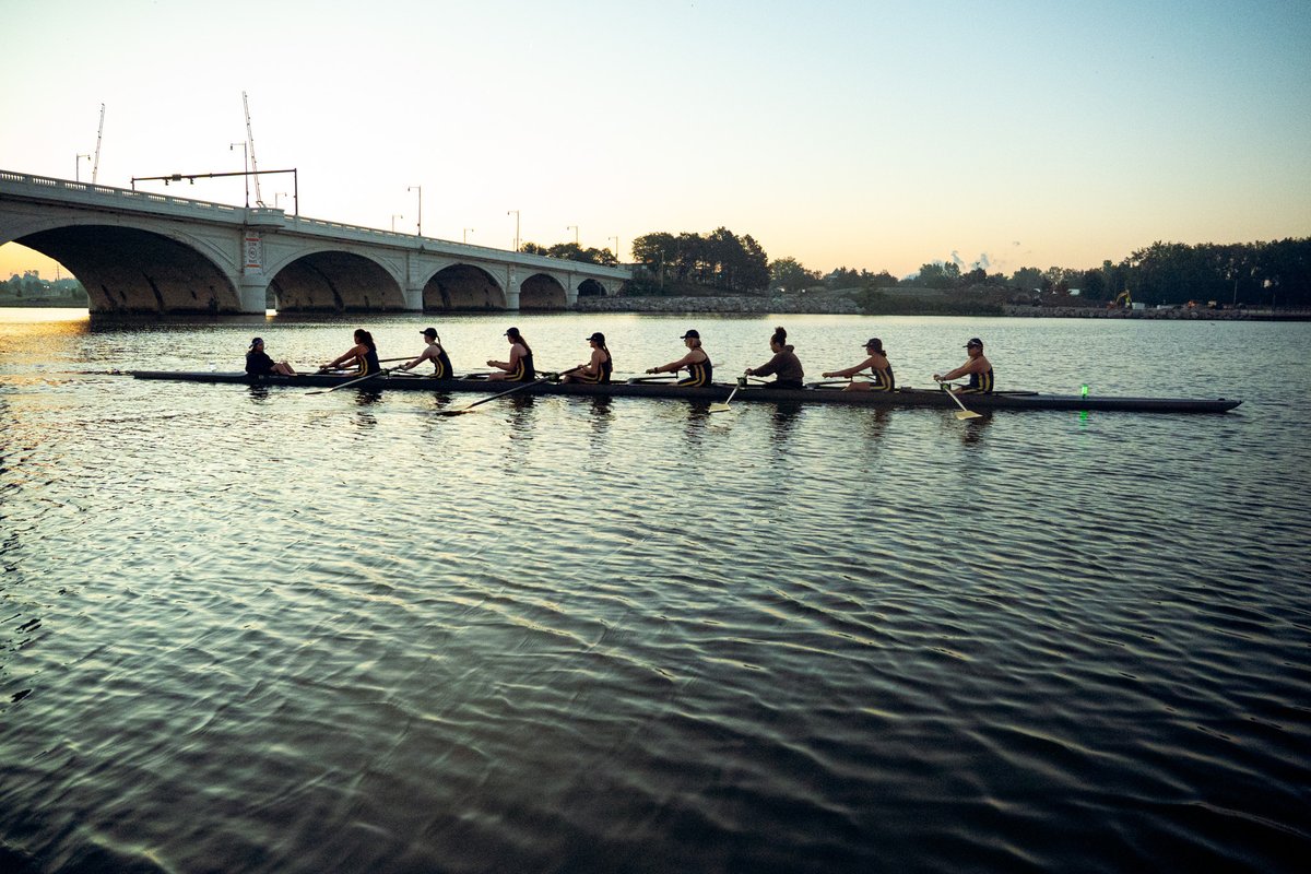 The UToledo Women’s Rowing program debuts on Saturday, Sept. 20, at the Glass City Regatta on the Maumee River in downtown Toledo. The Rockets will participate in events beginning at 9:20 a.m., giving fans their first chance to see the Midnight Blue and Gold in action on home