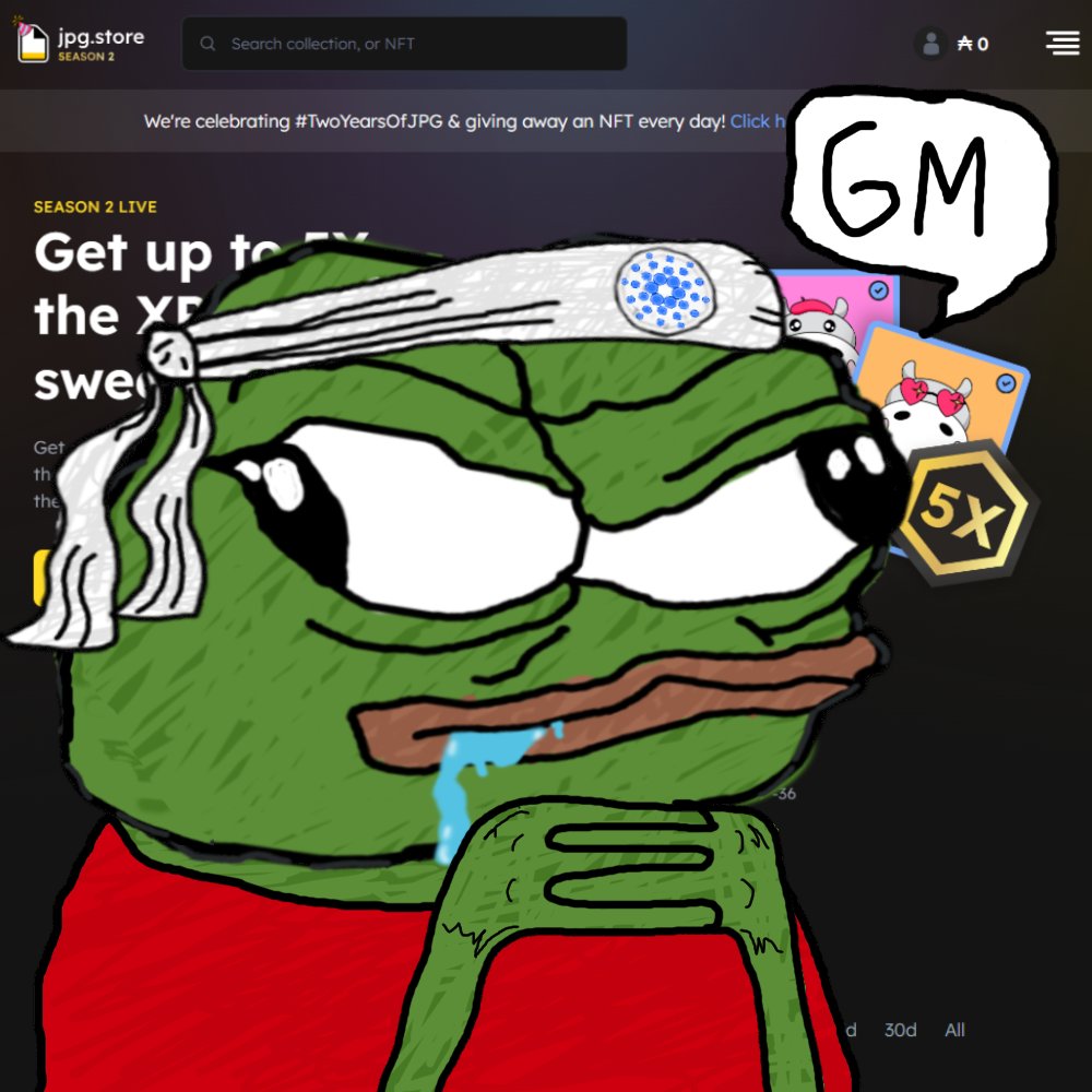 GM FRENS 

ENJOY THAT FRIDAY 😏

$FREN 🐸