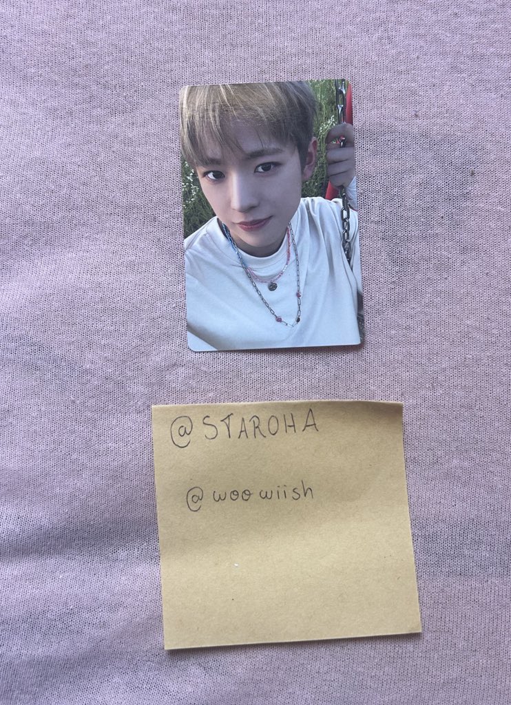 STAR0HA's tweet image. TROCO/TROCA NCT WISH

• regular Yushi Color por equivalente do Sion
• cada um paga seu frete
• mando foto e vídeo no privado
•tenho feedback