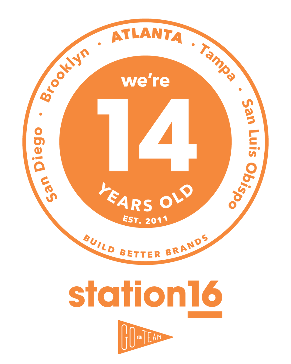 This month marks Station16’s 14th year in business!

We are grateful for the journey so far, and it wouldn't have been possible without the dedication of our team members and the trust of our clients and partners.  

Here's to many more years of success!