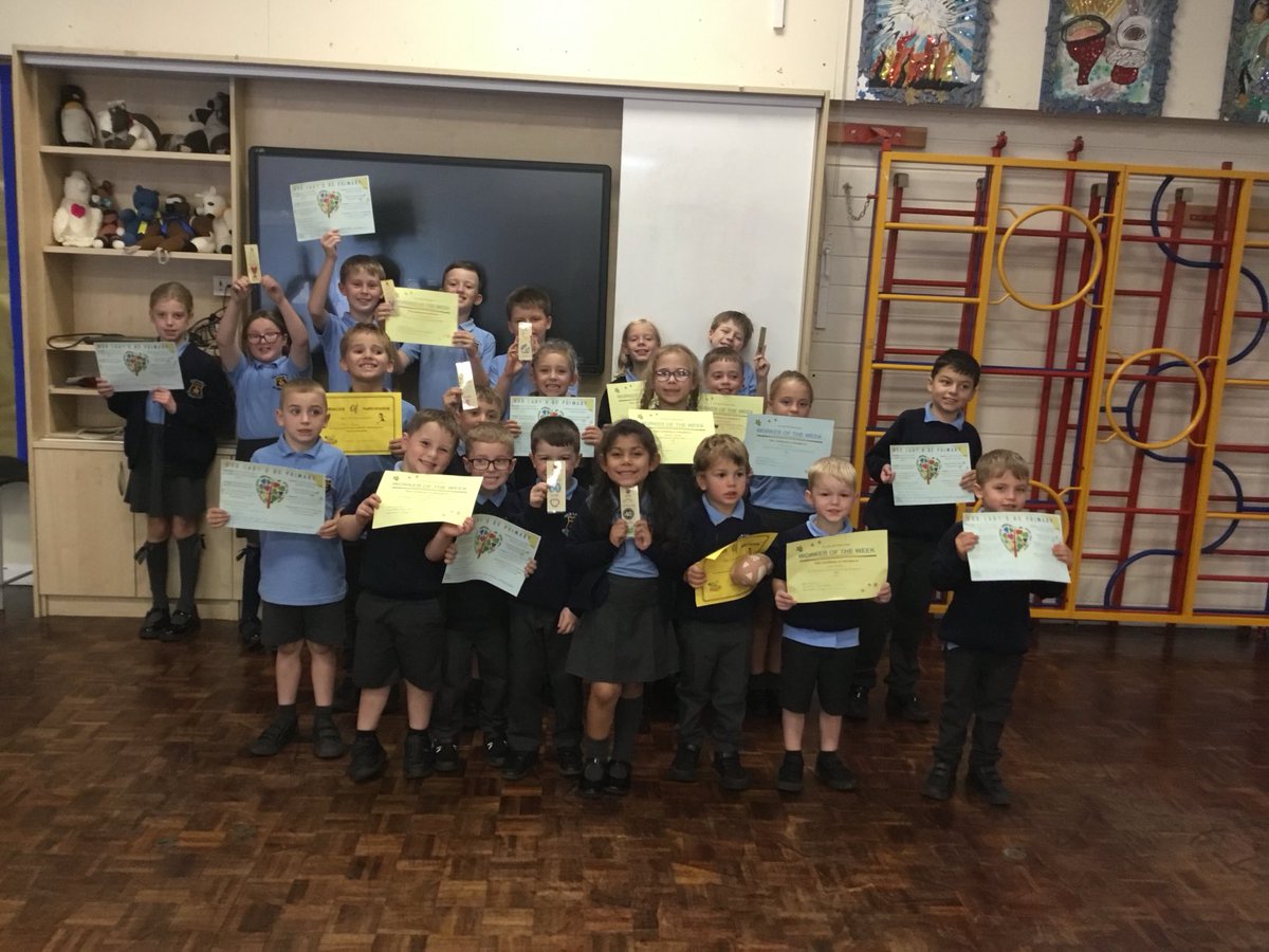 Well done to this weeks certificate winners ⁦<a href="/OURLADYSASPULL/">Our Lady's Aspull</a>⁩