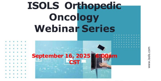 𝟑𝟔𝐭𝐡 𝐈𝐒𝐎𝐋𝐒 𝐎𝐫𝐭𝐡𝐨𝐩𝐞𝐝𝐢𝐜 𝐎𝐧𝐜𝐨𝐥𝐨𝐠𝐲 𝐖𝐞𝐛𝐢𝐧𝐚𝐫- 𝐑𝐞𝐜𝐨𝐫𝐝𝐢𝐧𝐠 𝐍𝐨𝐰 𝐀𝐯𝐚𝐢𝐥𝐚𝐛𝐥𝐞!

Not a member yet? Join ISOLS today for access to this and all future webinar recordings: 
isols.com/join-isols/

#ISOLS #WebinarRecording