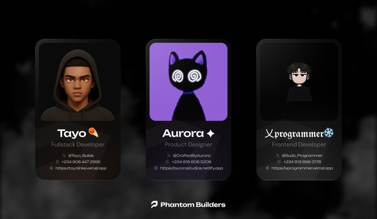 Phantombuildhq's tweet image. Introducing The Phantom Builders.
A Team of passionate teen tech builders.
Our first mission: Synq.
An entirely new way to collaborate.