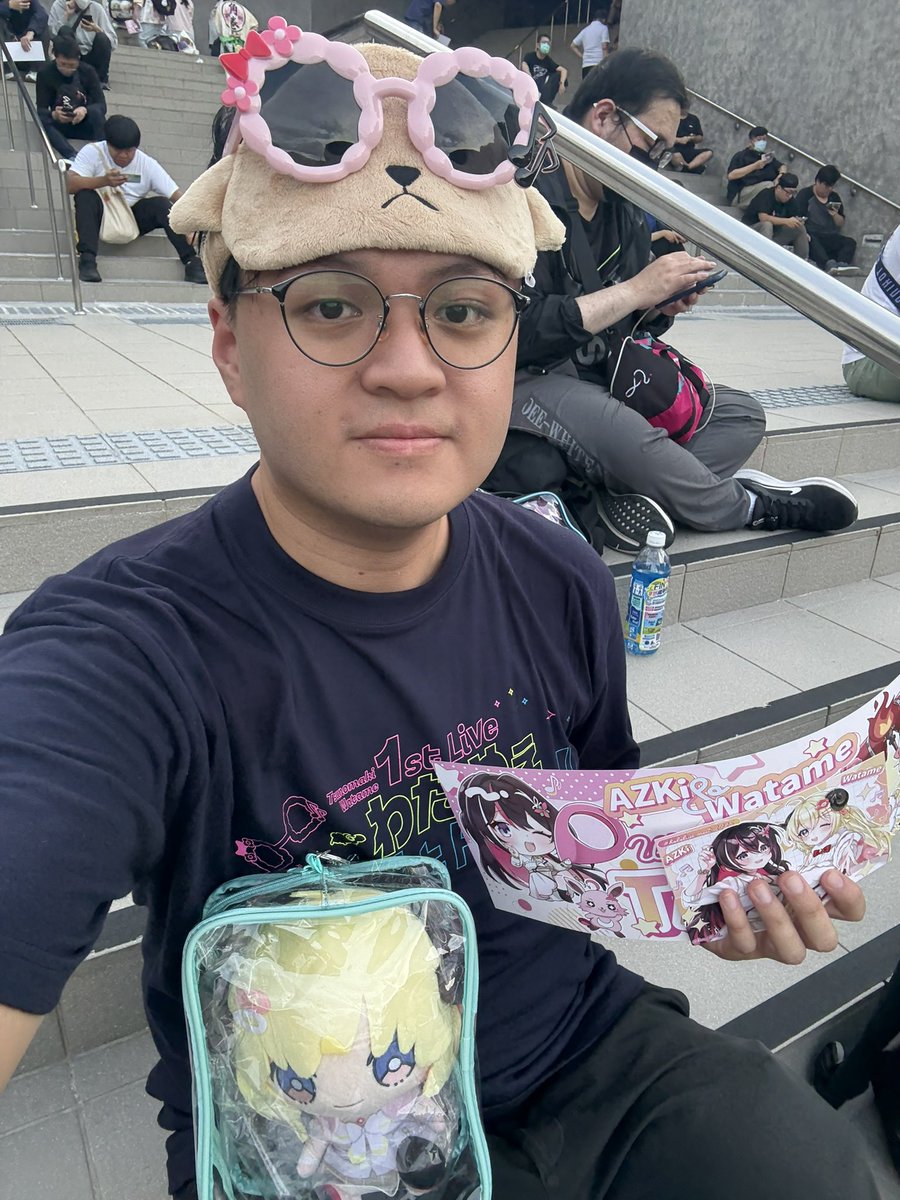 syzssssss's tweet photo. #hololiveMeet 
#Taipei 
#Azki 
#Watame https://t.co/h4jIqBvp4k
