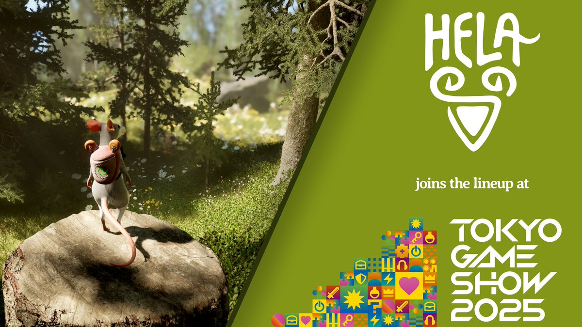Hela Game (@helathegame) on Twitter photo Great news — Hela is coming to Tokyo Game Show 2025! ✨
It’s your chance to step into the tiny paws of a mouse, explore a vast forest, and try our early demo. 🐭🌲 Visit Hall 7 (Booth 07-N13)! #TGS2025 #Helathegame #cozygames #wholesome #coopgames <a href="/knights_peak/">Knights Peak</a> <a href="/kindabrave_ent/">KindaBraveEntertainment</a> Great news — Hela is coming to Tokyo Game Show 2025! ✨
It’s your chance to step into the tiny paws of a mouse, explore a vast forest, and try our early demo. 🐭🌲 Visit Hall 7 (Booth 07-N13)! #TGS2025 #Helathegame #cozygames #wholesome #coopgames <a href="/knights_peak/">Knights Peak</a> <a href="/kindabrave_ent/">KindaBraveEntertainment</a>
