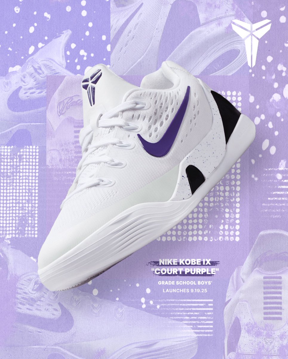 snkr_twitr's tweet image. AD: GS Nike Kobe 9 Elite Low EM 

DSG
Black/University Gold shopstyle.it/l/cuPXf
White/Court Purple shopstyle.it/l/cuPXi

Hibbett 
Black/University Gold bit.ly/3VXeiDT
White/Court Purple bit.ly/4pqeSaN

Footlocker 
Black/University Gold…