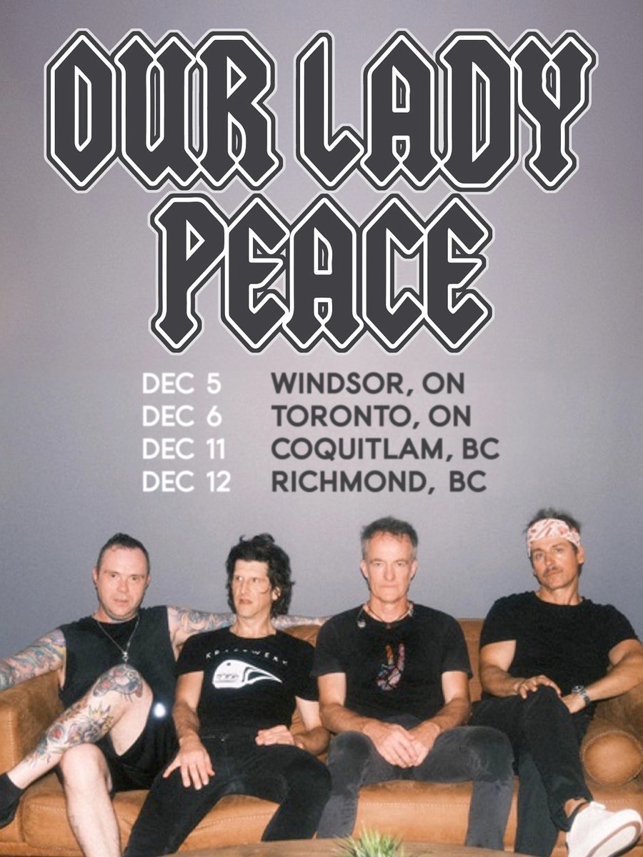 Our Lady Peace tweet media