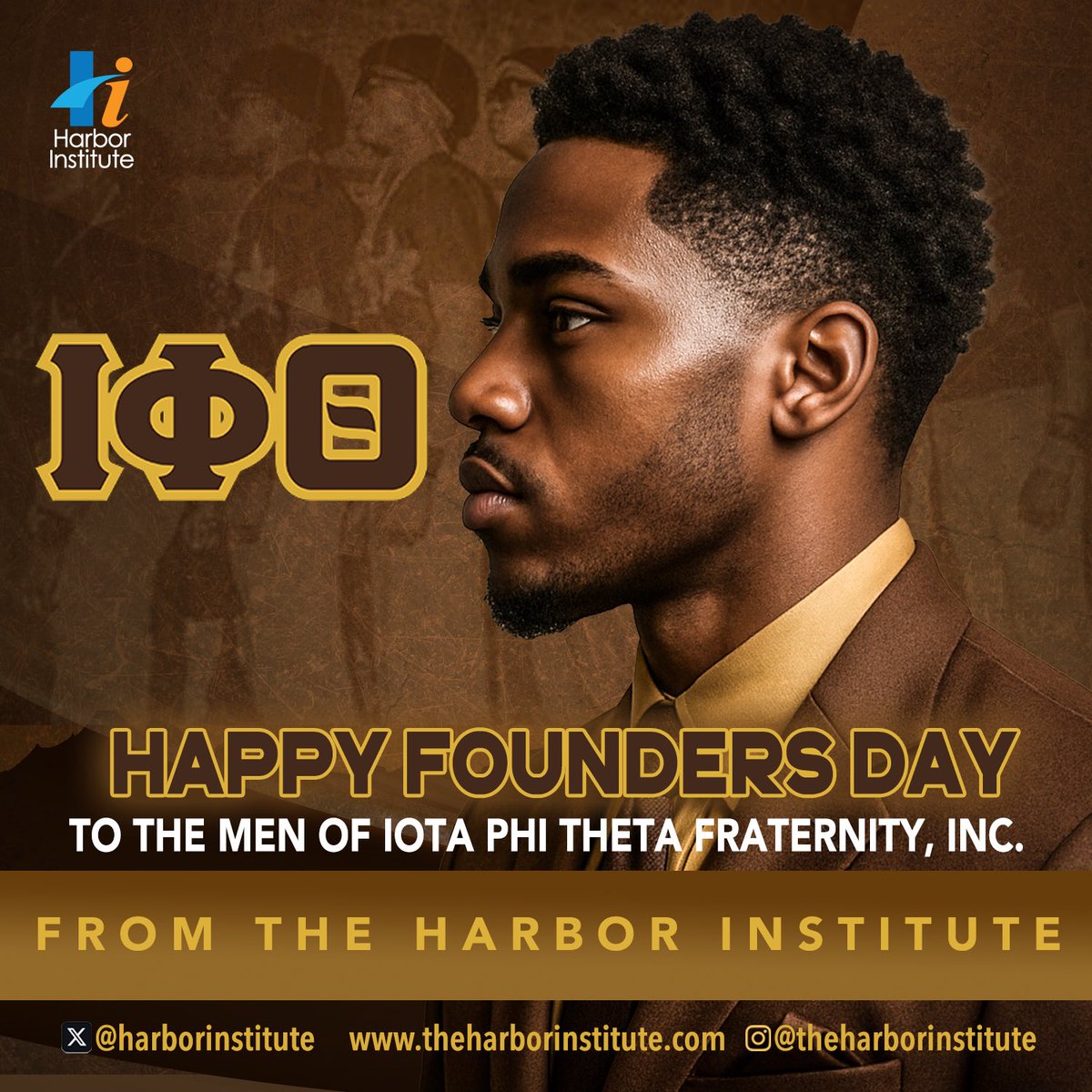 harborinstitute's tweet image. Happy 62nd Founders’ Day to the Great men of Iota Phi Theta Fraternity,Inc. @ipt1963 

#IPT1963 #IotaPhiTheta #IPT61st #ONEIota #IPHITFoundersday