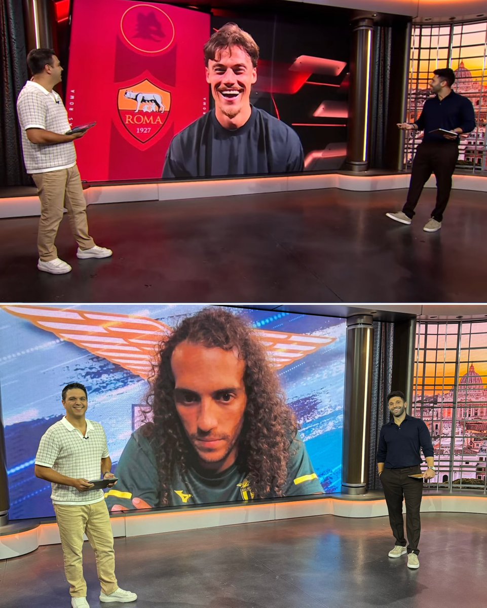 🚨 Ahead of the Derby della Capitale we got BOTH Roma &amp; Lazio players talking 🔥

🎙️ Svilar on how Gasperini has brought a modern approach &amp; intensity

🎙️ Guendouzi on Sarri’s influence &amp; how his role has changed

Full double interview out now 
➡️ youtu.be/PY4F94x_Auw?si…
