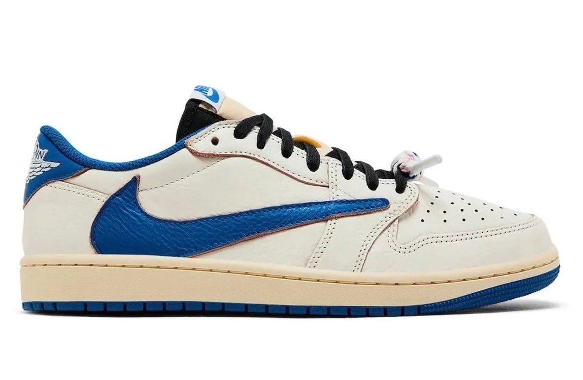 SneakerVisionz's tweet photo. Travis Scott x Fragment x Jordan 1 Low Expected To Drop Tomorrow 🌵

https://t.co/ERJGUP2lAa https://t.co/nyWxCRdE1I