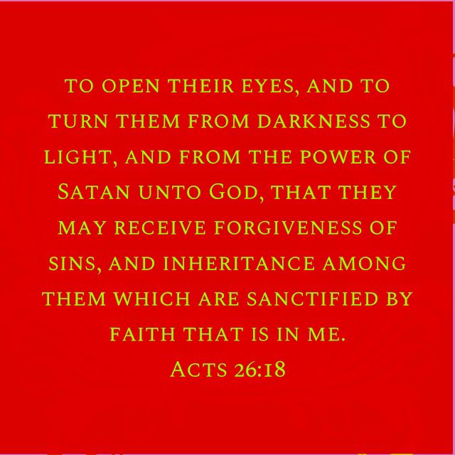 …that they may receive forgiveness from their sins, and inheritance among them which are sanctified by faith…   WOW and inheritance!
#fontmania