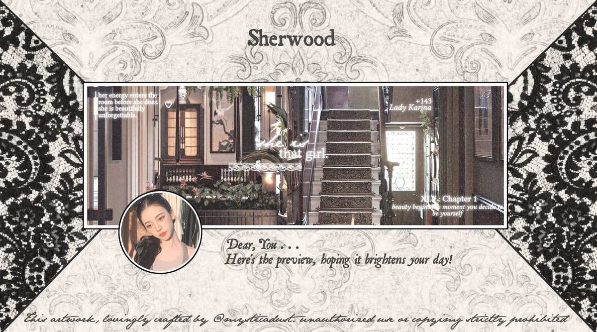 hai! aku ada layout Karina yang bisa kalian take sekarang dengan harga 6.000. sudah dapat ava jpng dan bisa retext! ♥︎ < #zonauang >