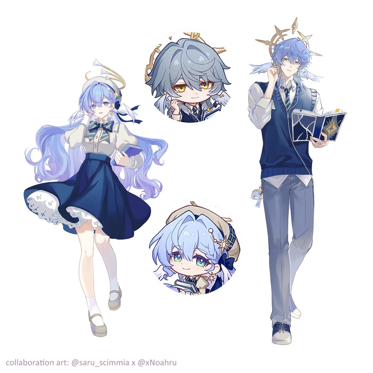 saru_scimmia's tweet image. Honor students ✨

#RobinHSR #SundayHSR #HonkaiStairRail