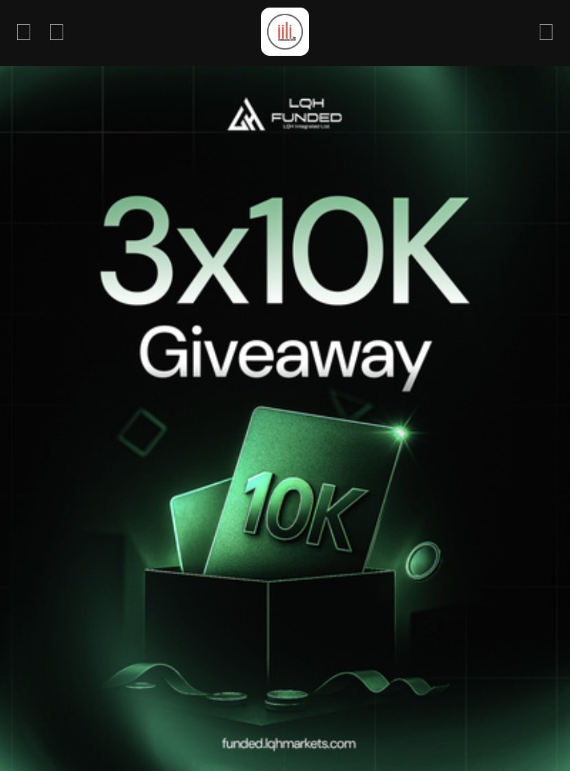 Pipschaser (@pipschaserr) on Twitter photo GIVEAWAY ALERT 🔔
Wins 3X 10k account with LQH
Rules:
1️⃣Must follow <a href="/lqhfunded/">LQH Funded</a> and <a href="/pipschaserr/">Pipschaser</a> <a href="/LQHMarkets/">LQHMarkets</a>
2️⃣ Like, Retweet and Tag 3 friends
3️⃣ Engage in the pinned post
4️⃣Also follow ;
<a href="/ABFXKILLER/">AB FX KILLER</a> <a href="/SarkiTutorial/">𝐓𝐈𝐉𝐉𝐀𝐍𝐈 𝐁𝐄𝐋𝐋𝐎</a> <a href="/Zaksfx12/">Zaksfx</a> <a href="/babujin_fx/">Abdulkadir</a>
Winners in 72 h GIVEAWAY ALERT 🔔
Wins 3X 10k account with LQH
Rules:
1️⃣Must follow <a href="/lqhfunded/">LQH Funded</a> and <a href="/pipschaserr/">Pipschaser</a> <a href="/LQHMarkets/">LQHMarkets</a>
2️⃣ Like, Retweet and Tag 3 friends
3️⃣ Engage in the pinned post
4️⃣Also follow ;
<a href="/ABFXKILLER/">AB FX KILLER</a> <a href="/SarkiTutorial/">𝐓𝐈𝐉𝐉𝐀𝐍𝐈 𝐁𝐄𝐋𝐋𝐎</a> <a href="/Zaksfx12/">Zaksfx</a> <a href="/babujin_fx/">Abdulkadir</a>
Winners in 72 h