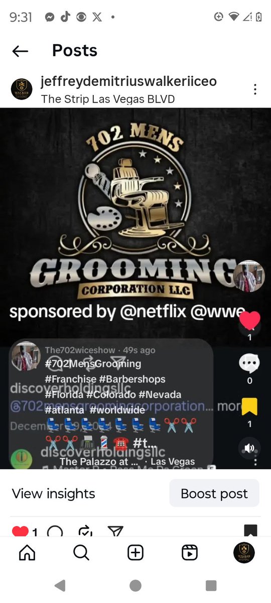 #702MensGrooming #Franchise. #barbershop  #Tattoo brands 💼📠💺💺💺💺💺✂️📠🌃