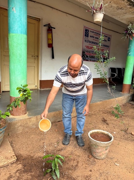 As part of the ongoing Swachhata Hi Seva Campaign 2025, a Clean Green Utsav was conducted in all offices of the Corporation on 19th September 2025. The initiative aimed for Clean Green Utsav  emphasizing on Eco-friendly and Zero waste celebration for cleaner