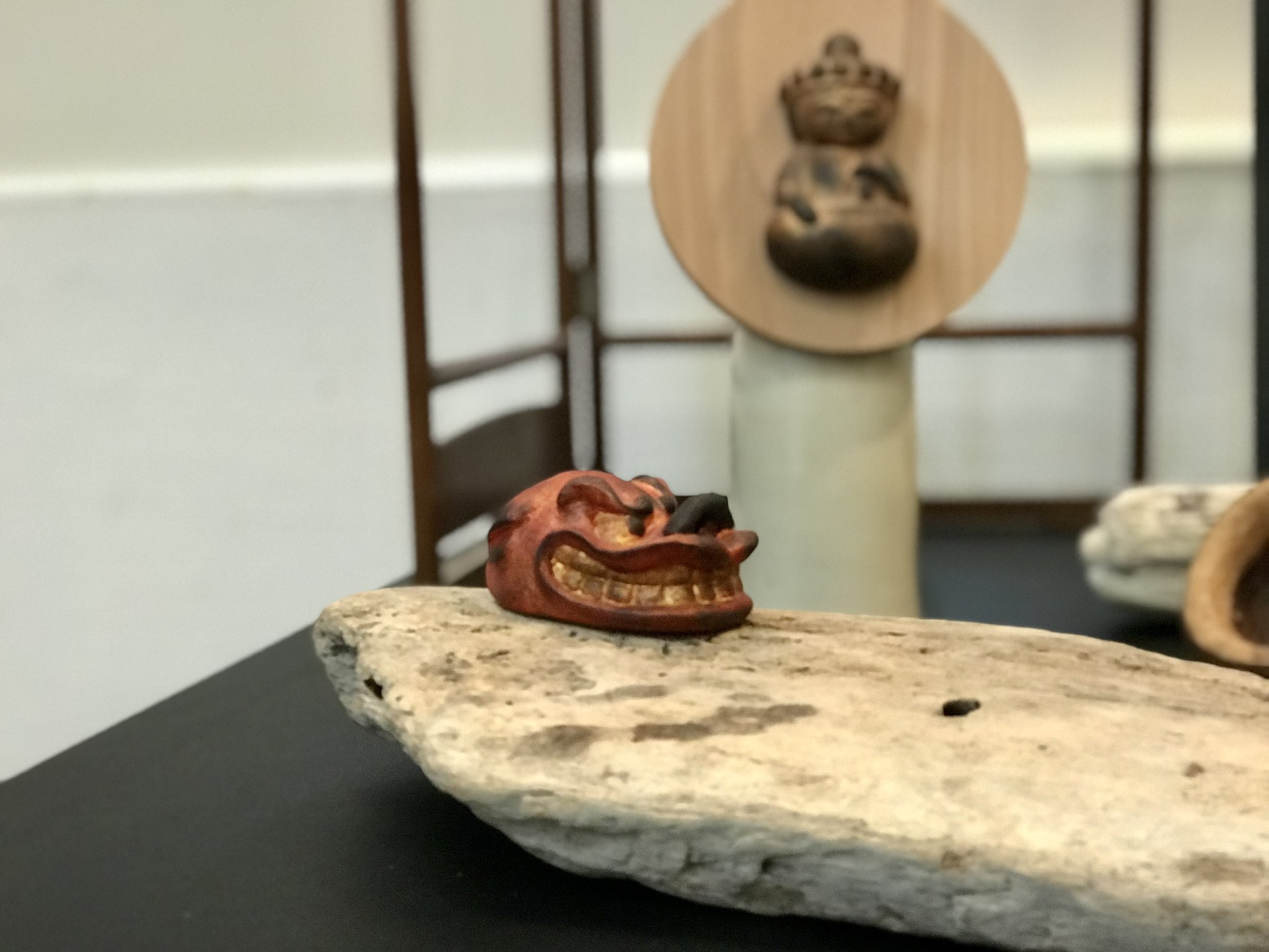 コレクター収集品　日展作家　木彫　「犬」　中村博直刀　中村珠子鑑 中村駿/彫刻家 (@coroncorondo) / X