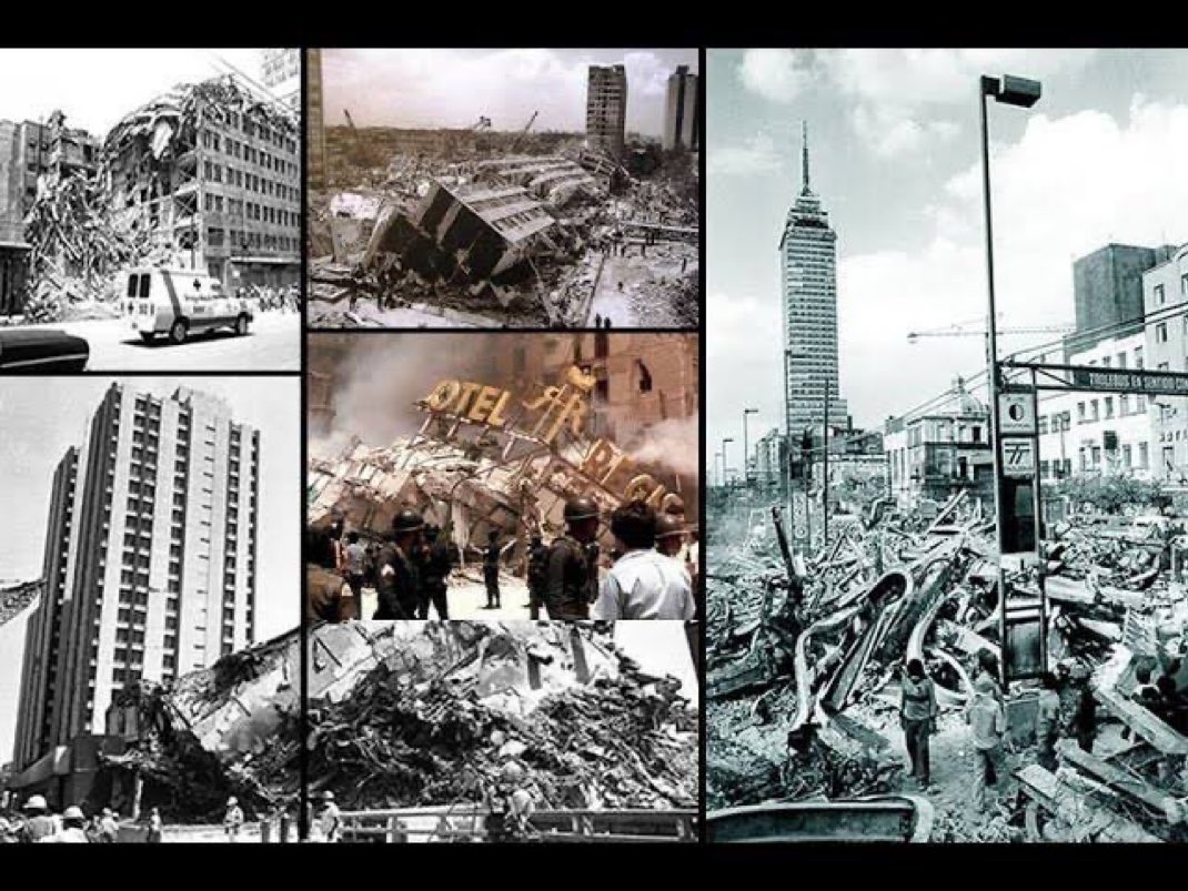 "Hace 40":
Porque hoy se cumplen 40 años del sismo del 19 de septiembre de 1985 en CDMX