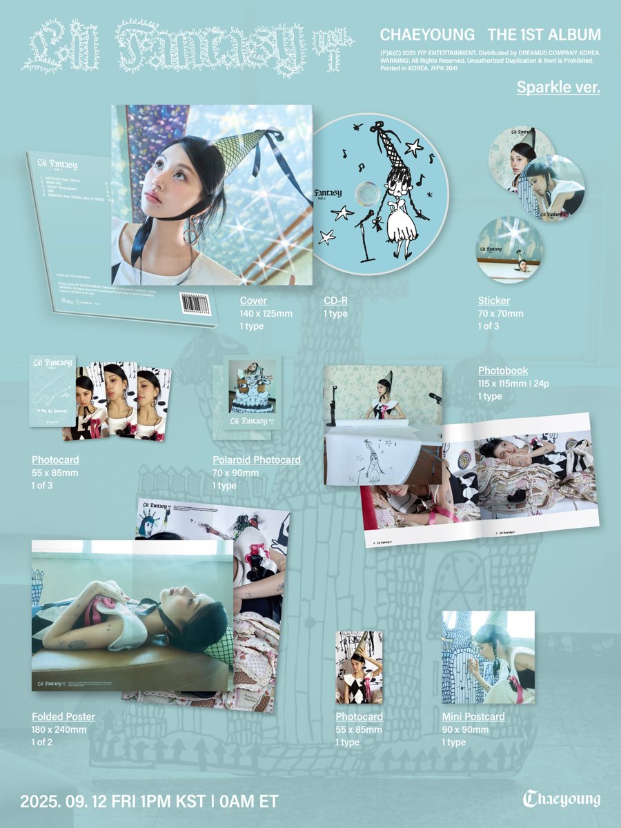 CHAEYOUNG!
Autographs and Music!!

Pick up a copy of the new album 'Lil Fantasy Vol.1 (Sparkle Version)' on CD from NC and get a signed postcard with purchase. Thanks, CHAEYOUNG!

newburycomics.com/products/lil-f…