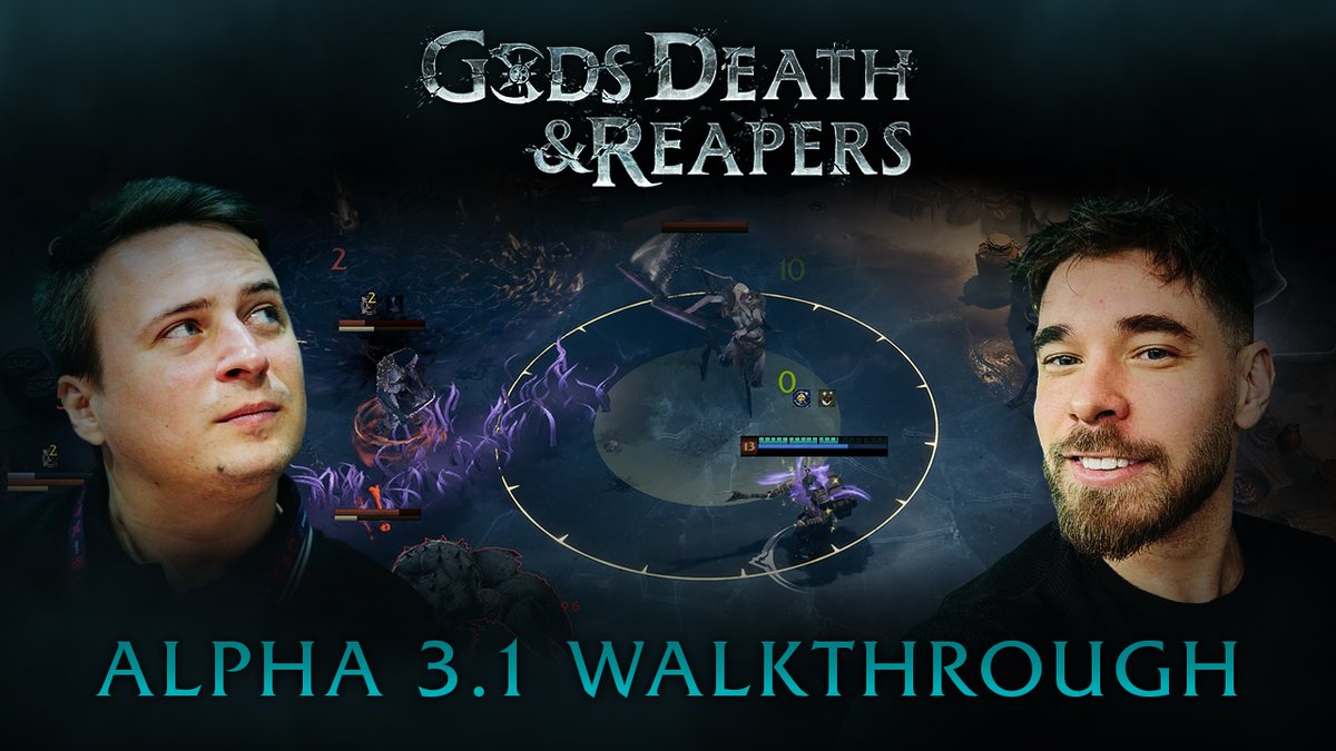 playgdr's tweet image. Our Closed Alpha 3.1 Gameplay Walkthrough featuring Game Director Andrei &amp;amp; Associate Producer Damien&apos;s commentary is now live!

#playtest #extraction #hackandslash #gaming