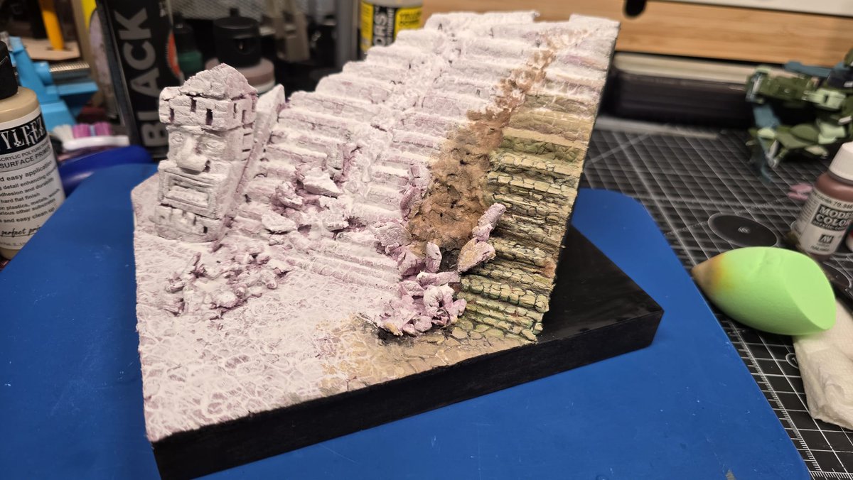 Chessymonkey's tweet image. Friday WIP:  I suppose im guilty of making my own life more complicated than it needs to be

#筆塗り #vallejo #gunpla #gunplanetwork #bandai #plasticmodel #plamod #scalemodel #バンダイ #ガンプラ改造 #ガンプラ #裝甲騎兵 #Scopedog #votoms #装甲騎兵ボトムズ