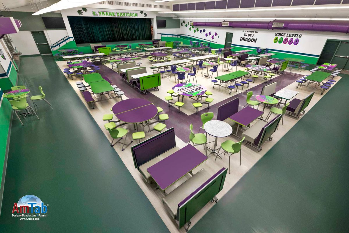 AmTab's tweet image. A cafetorium designed for every moment. ✨

Every detail is built for flexibility—with AmTab, the cafetorium stays practical, adaptable, and ready for every use.🏆

👉 Ready to see how your school’s cafetorium can be transformed into a flexible space? 
linktr.ee/amtabmfg