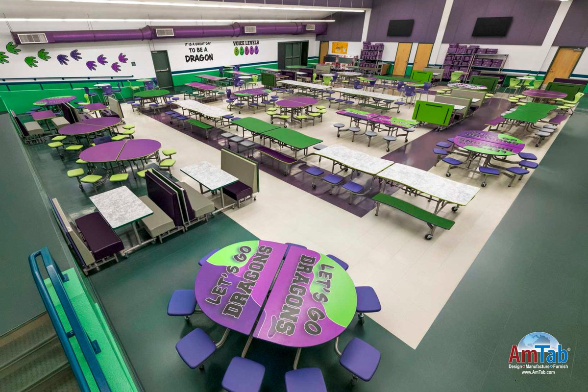 AmTab's tweet image. A cafetorium designed for every moment. ✨

Every detail is built for flexibility—with AmTab, the cafetorium stays practical, adaptable, and ready for every use.🏆

👉 Ready to see how your school’s cafetorium can be transformed into a flexible space? 
linktr.ee/amtabmfg