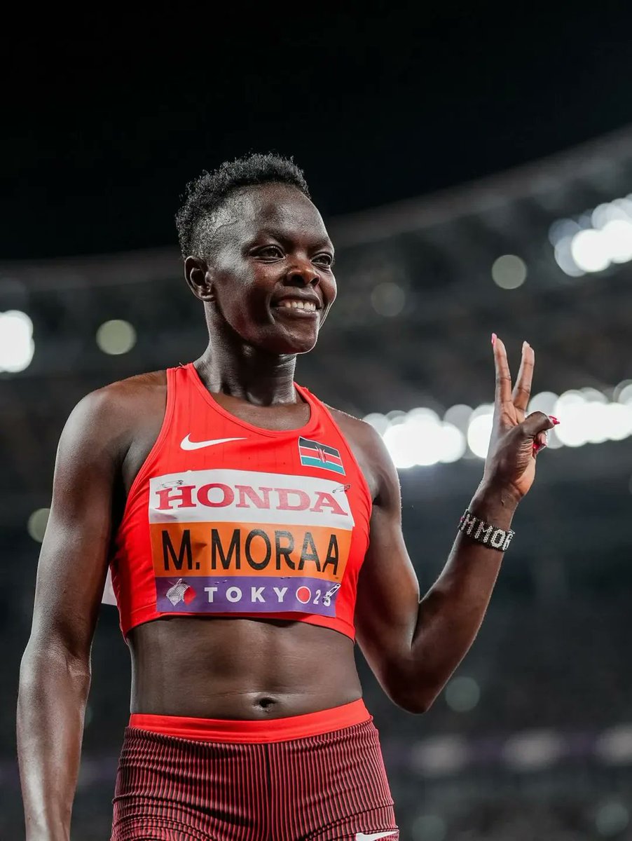 CarolRadull's tweet image. Mary Moraa, Lilian Odira and Sarah Moraa will be lighting up #TeamKenya in the women’s 800m final.

This looks like a 1-2-3 for KENYA 

#Tokyo2025