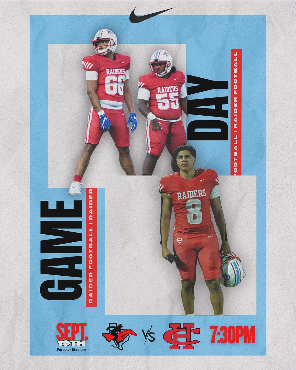 ITS GAME DAY!!!!!! Come support your raiders. #SHARKSONLY