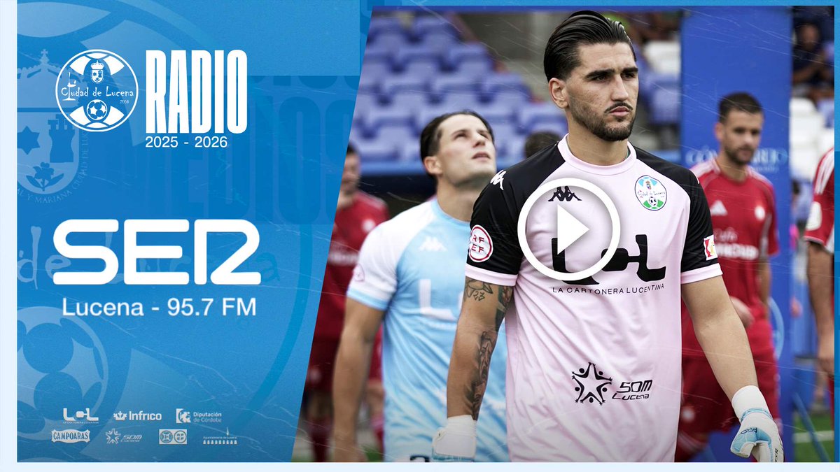 📻 𝙈𝙀𝘿𝙄𝙊𝙎 | El periodista José Gabriel López de Ser Lucena, habló con el portero del Ciudad de Lucena, Froilán Leal.

▶️ youtu.be/NnIC2go_sXw?si…