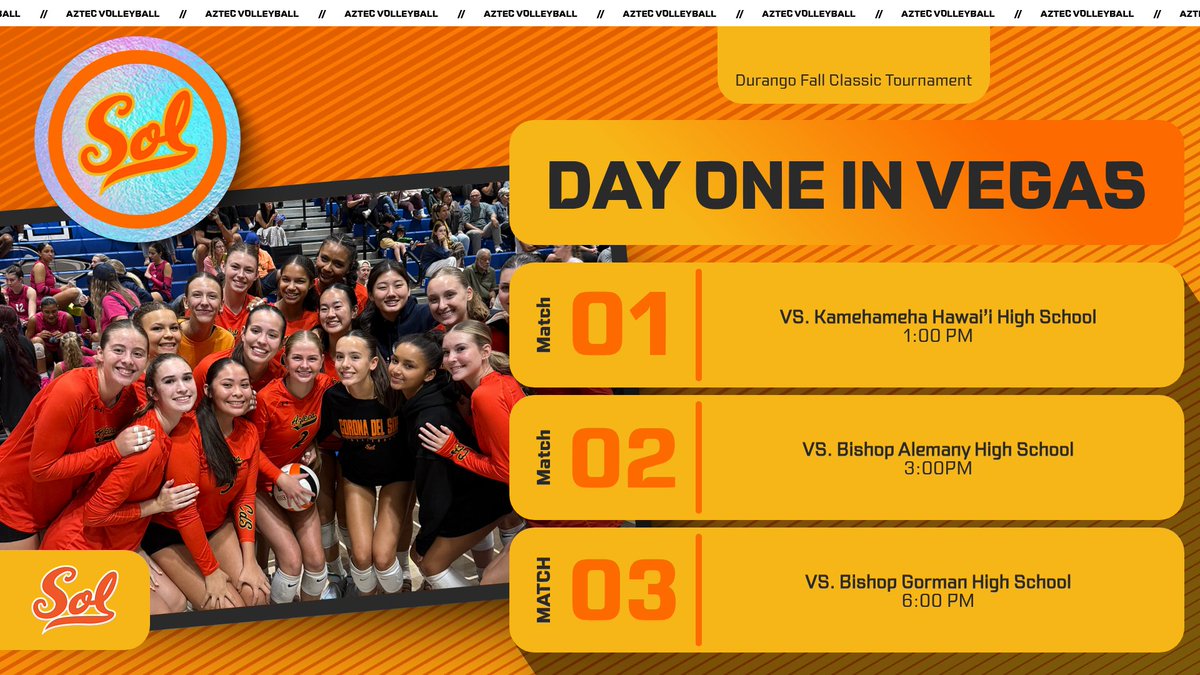 CoronaDelSolVB's tweet image. The Durango Fall Classic Is Here &amp;amp; Your Aztecs Are Ready To Bring The HEAT!!
Stay tuned for Updates! @durangofallclassic 

#letsgoaztecs #bleedorange #coronadelsol #cdsaztecvb @aztecvball