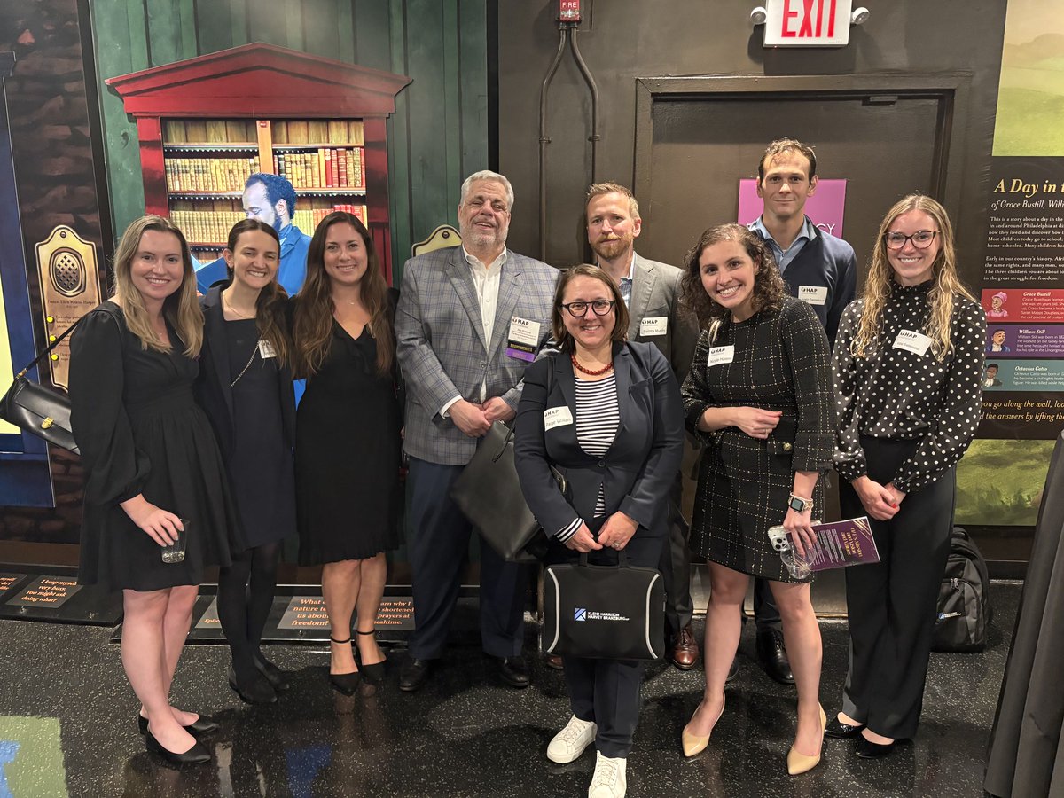 Klehr_Harrison's tweet image. Last night, members of the firm attended the @HAPlegal Annual Benefit, "Changing Lives for 35." The firm was honored to receive an award for its pro bono partnership with HAP. We've been participating since 1999 and take challenging, unique matters that are difficult to place.