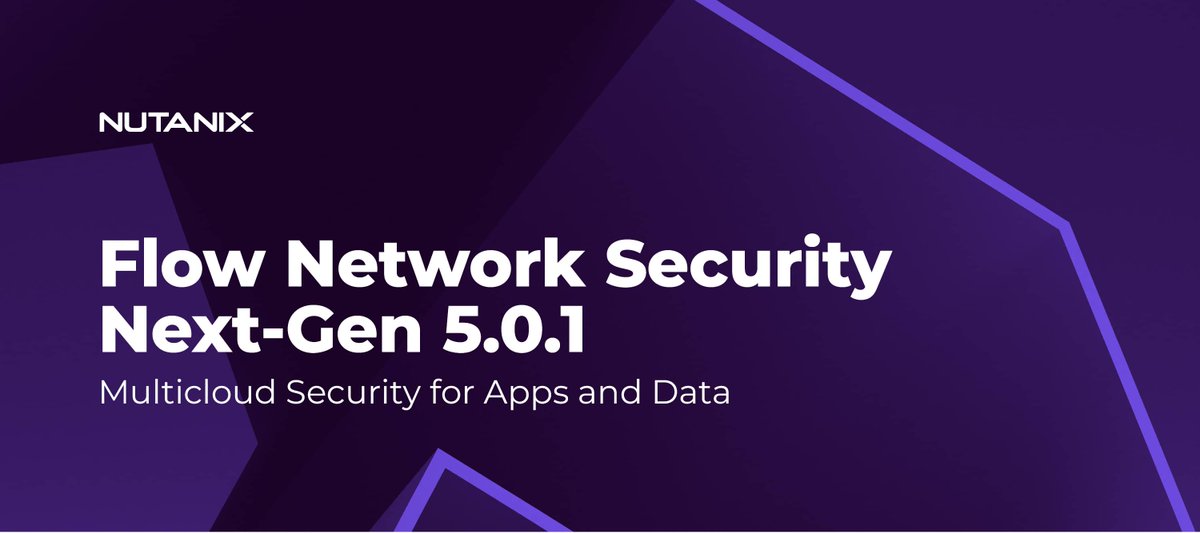 NutanixNation's tweet image. Boost your network security with Flow Network Security Next-Gen 5.0.1! 

This latest version offers enhanced microsegmentation capabilities with Cisco ACI Integration and improved resource utilization. 

Learn more: is.gd/E7Ds4I 

#FlowNetworkSecurity #CiscoACI