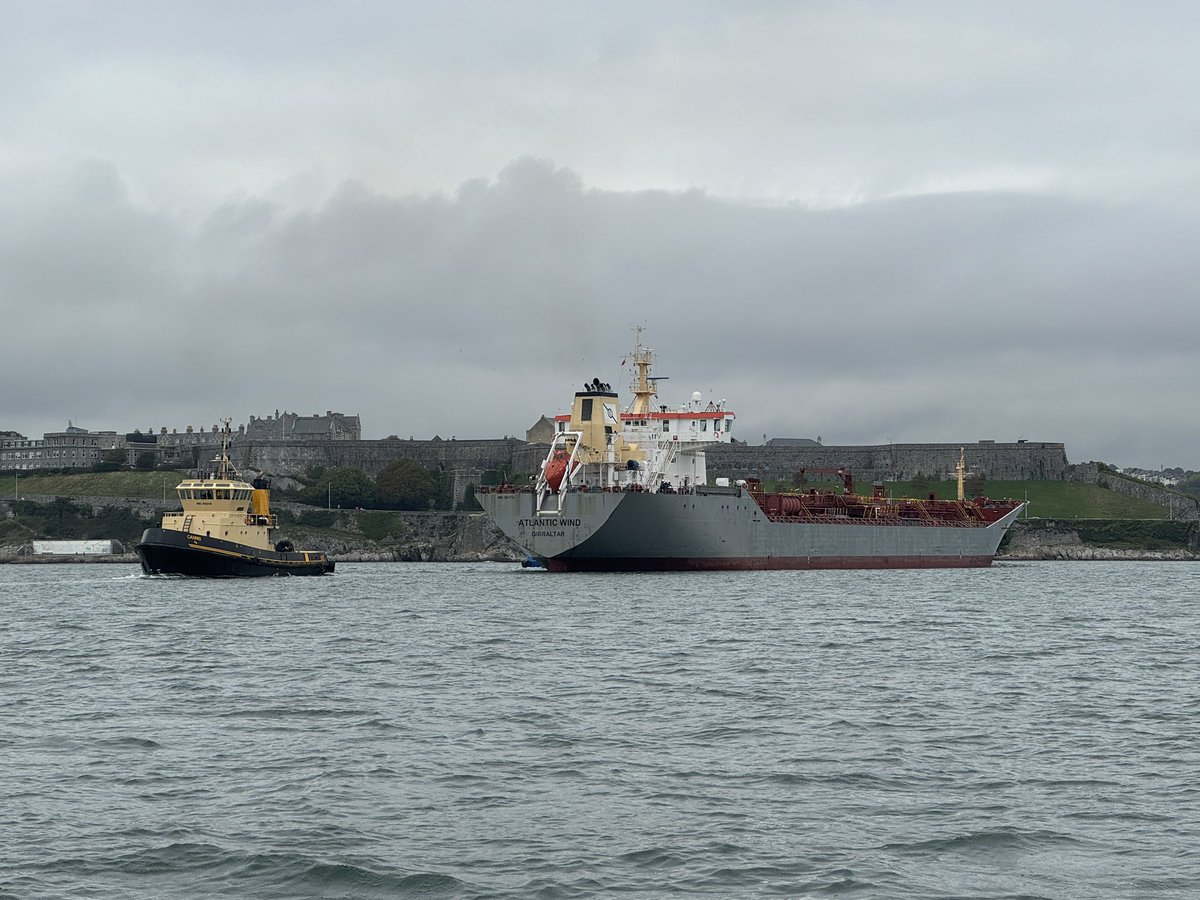 GuardianRIB's tweet image. My view of @FoweyHarbour Tug Cannis busy @PlymCatte and their view of us.